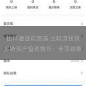 比特派钱包直连 比特派钱包多链资产管理技巧：全面攻略