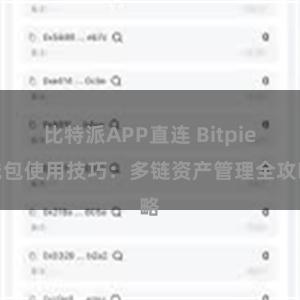 比特派APP直连 Bitpie钱包使用技巧：多链资产管理全攻略