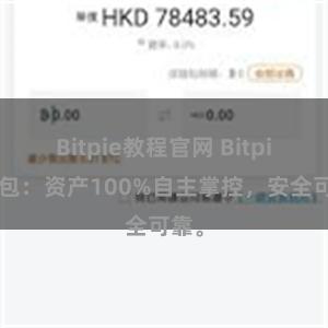 Bitpie教程官网 Bitpie钱包：资产100%自主掌控，安全可靠。