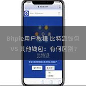 Bitpie用户教程 比特派钱包 VS 其他钱包：有何区别？