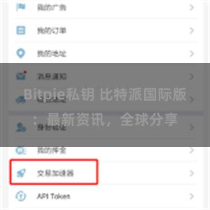 Bitpie私钥 比特派国际版：最新资讯，全球分享